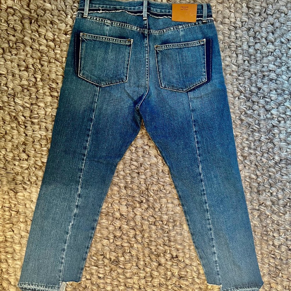 FRAME Le Original Wetherly mix jeans - Never worn! - Size 28 - Picture 3 of 6